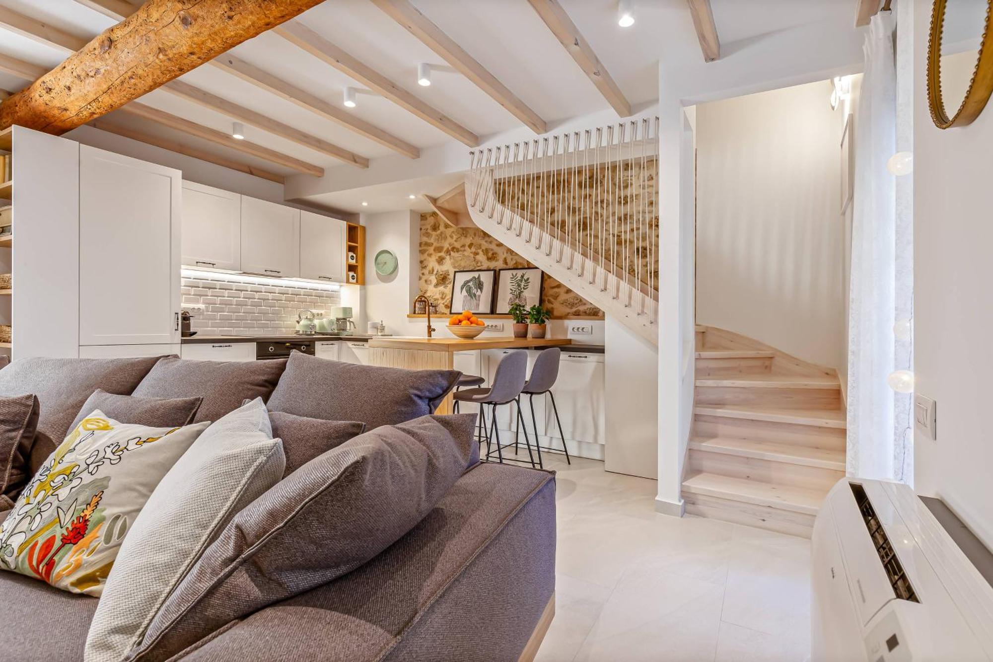 Courtyard Cottage Corfu Lakones Bagian luar foto