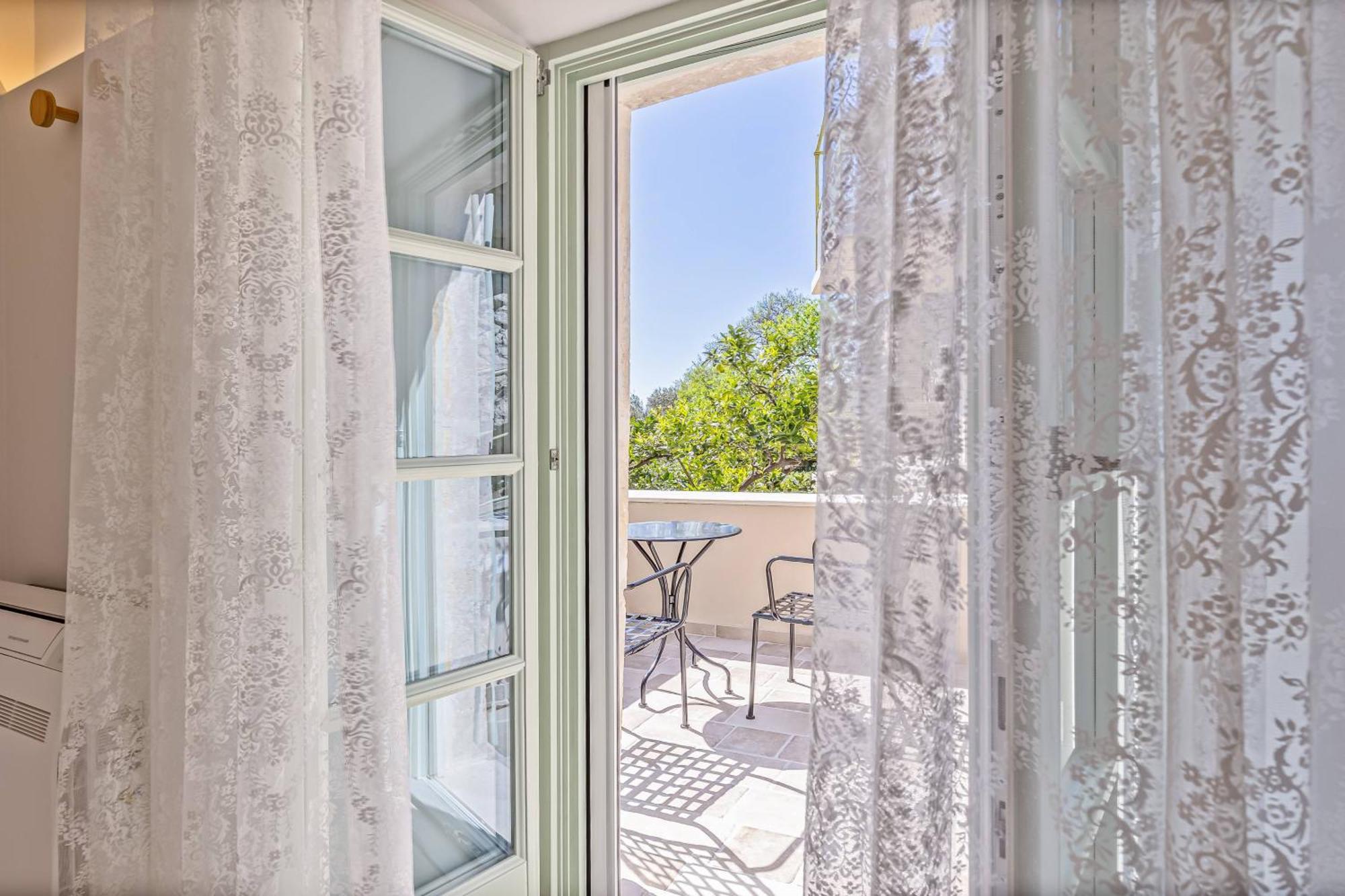 Courtyard Cottage Corfu Lakones Bagian luar foto