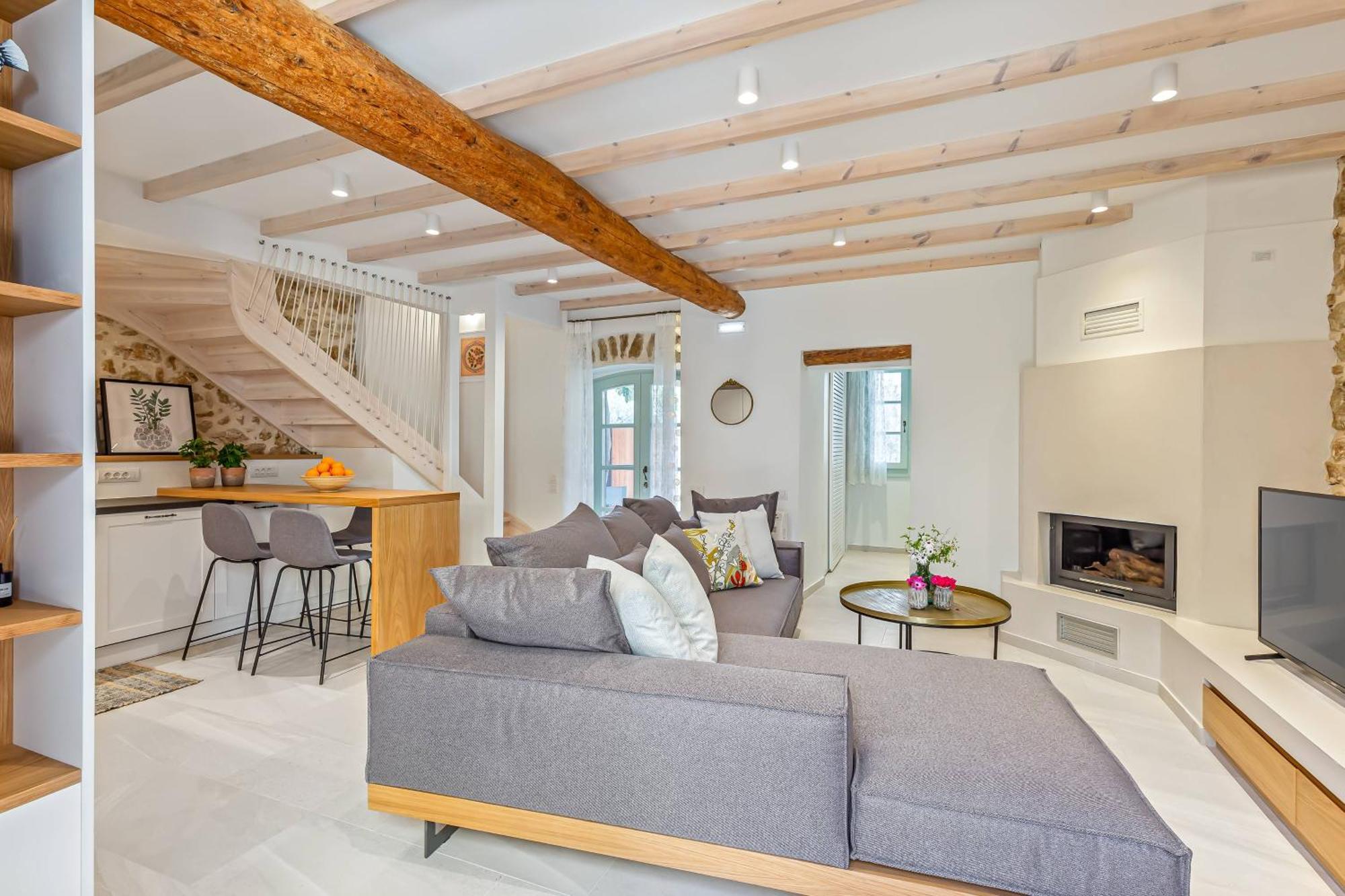 Courtyard Cottage Corfu Lakones Bagian luar foto