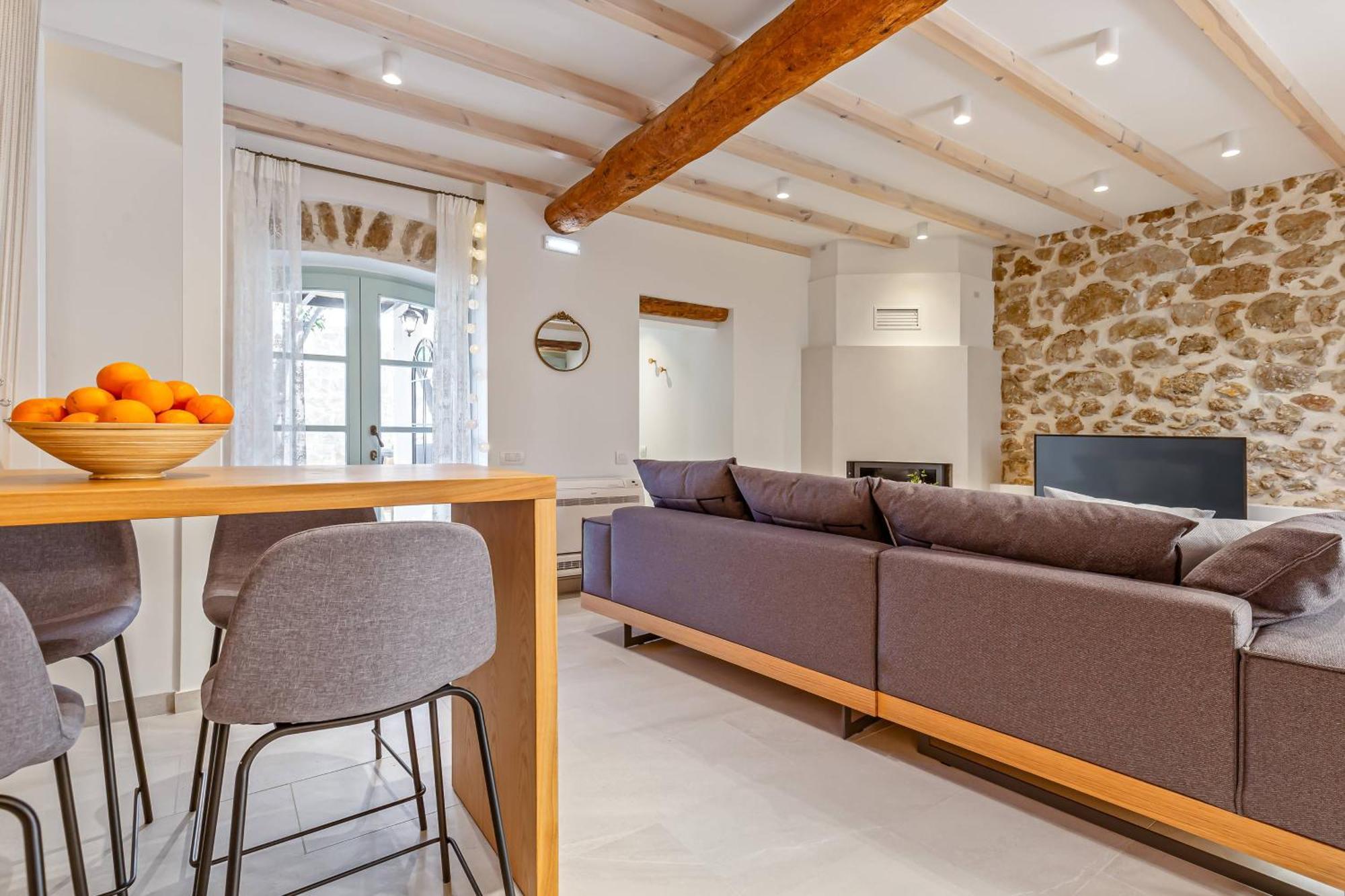 Courtyard Cottage Corfu Lakones Bagian luar foto