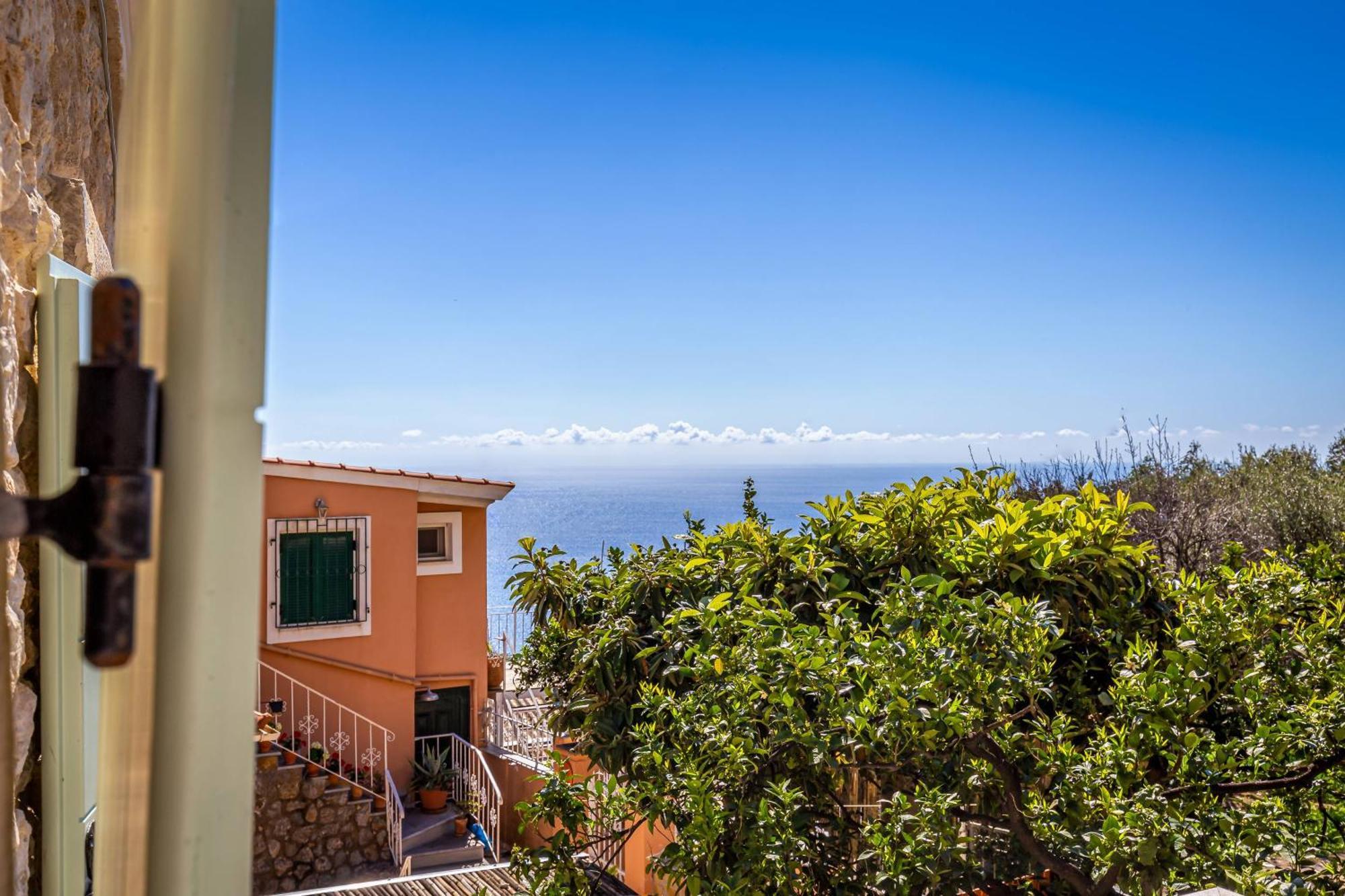 Courtyard Cottage Corfu Lakones Bagian luar foto
